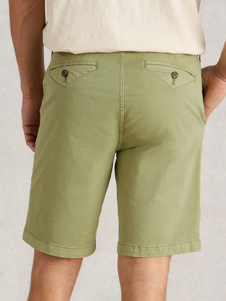White Stuff Green Sutton Chinos Shorts - Image 2 of 6
