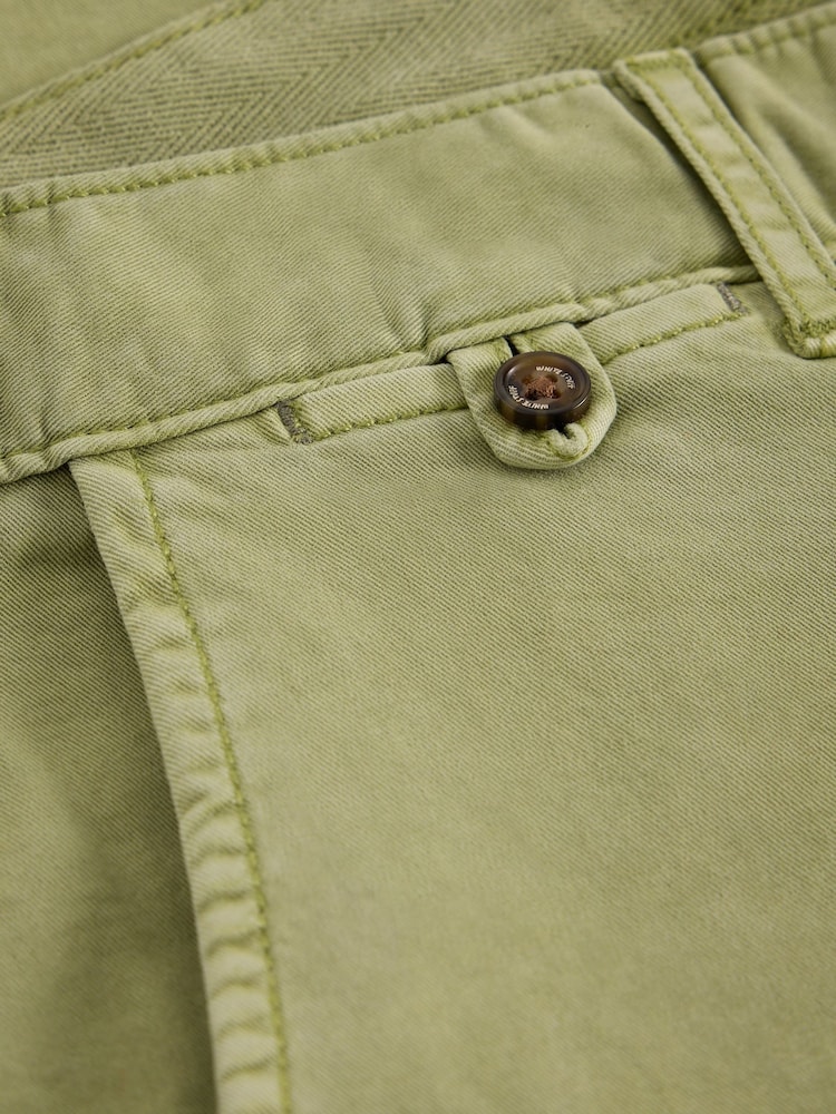 White Stuff Green Sutton Chinos Shorts - Image 6 of 6