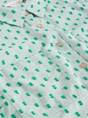 White Stuff Green Ellie 100% Organic Cotton Shirt - Image 6 of 6