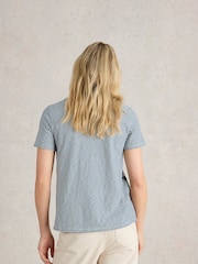White Stuff White 100% Cotton Abbie T-Shirt - Image 2 of 6