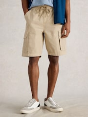 White Stuff Natural Callington Cargo Shorts - Image 3 of 6
