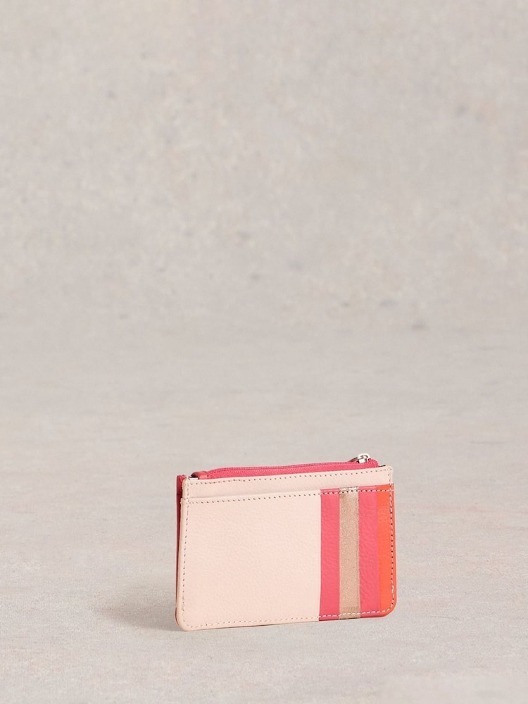 White Stuff Cream/Orange Celia Card Holder Purse - Image 2 of 4 White Stuff Cream/Orange Celia Card Holder Purse - Image 2 of 4
