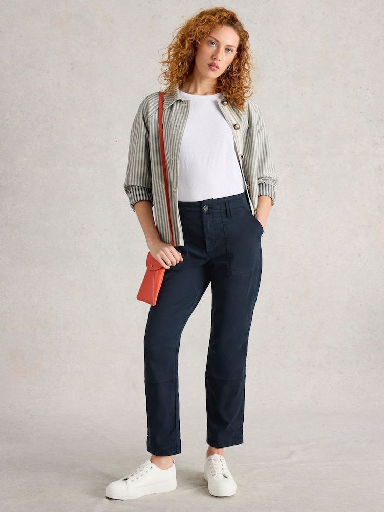 White Stuff Blue Blaire Trousers - Image 1 of 6