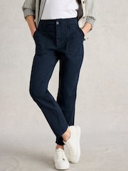 White Stuff Blue Blaire Trousers - Image 4 of 6