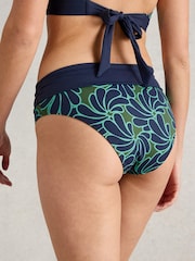 White Stuff Reversible Fold Down Bikini Bottoms - Image 2 of 7