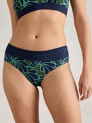 White Stuff Reversible Fold Down Bikini Bottoms - Image 3 of 7