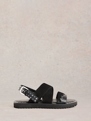 White Stuff Black Dolly Western Sandals - Image 1 of 4