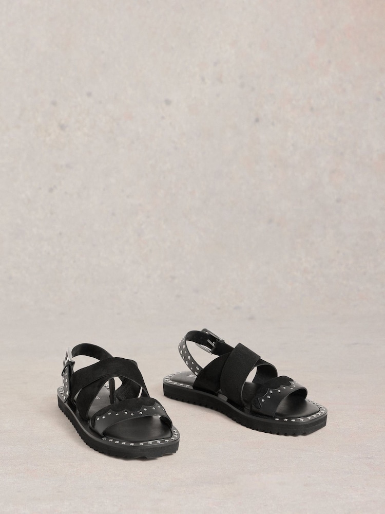 White Stuff Black Dolly Western Sandals - Image 2 of 4