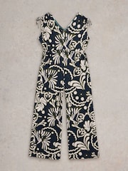 White Stuff Freya Jersey 100% Cotton Jumpsuit - Imagen 5 de 6