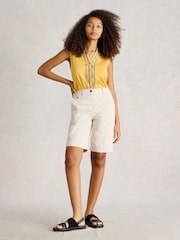 Natural - White Stuff Hayley Chinos Shorts - Imagen 4 de 6