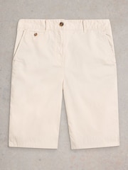 Natural - White Stuff Hayley Chinos Shorts - Imagen 5 de 6