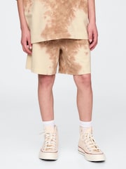 Gap Brown 5" Washed Easy Shorts (4-13yrs) - Image 1 of 5