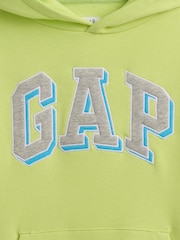 Gap Green Vintage Logo Pull On Hoodie (4-13yrs) - Image 4 of 8