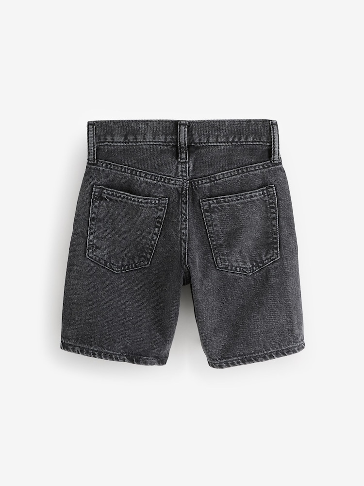 Gap Black 90s Loose Denim Short (5-13yrs) - Image 2 of 4