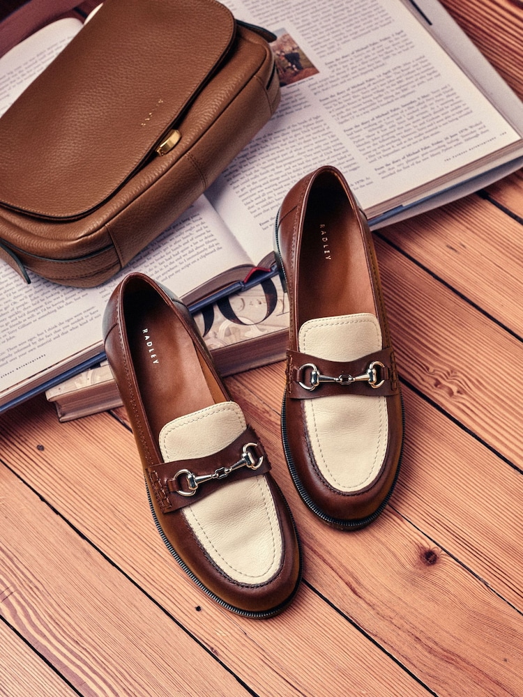 rjava - Mokasini Radley Bulington Row Saddle - Slika 1 iz 4