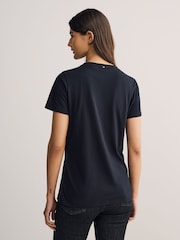 BOSS Black Large Slim Fit Logo T-shirt - Image 3 of 5