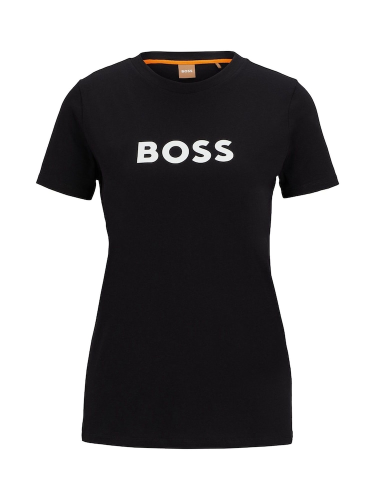 BOSS Black Large Slim Fit Logo T-shirt - Image 5 of 5