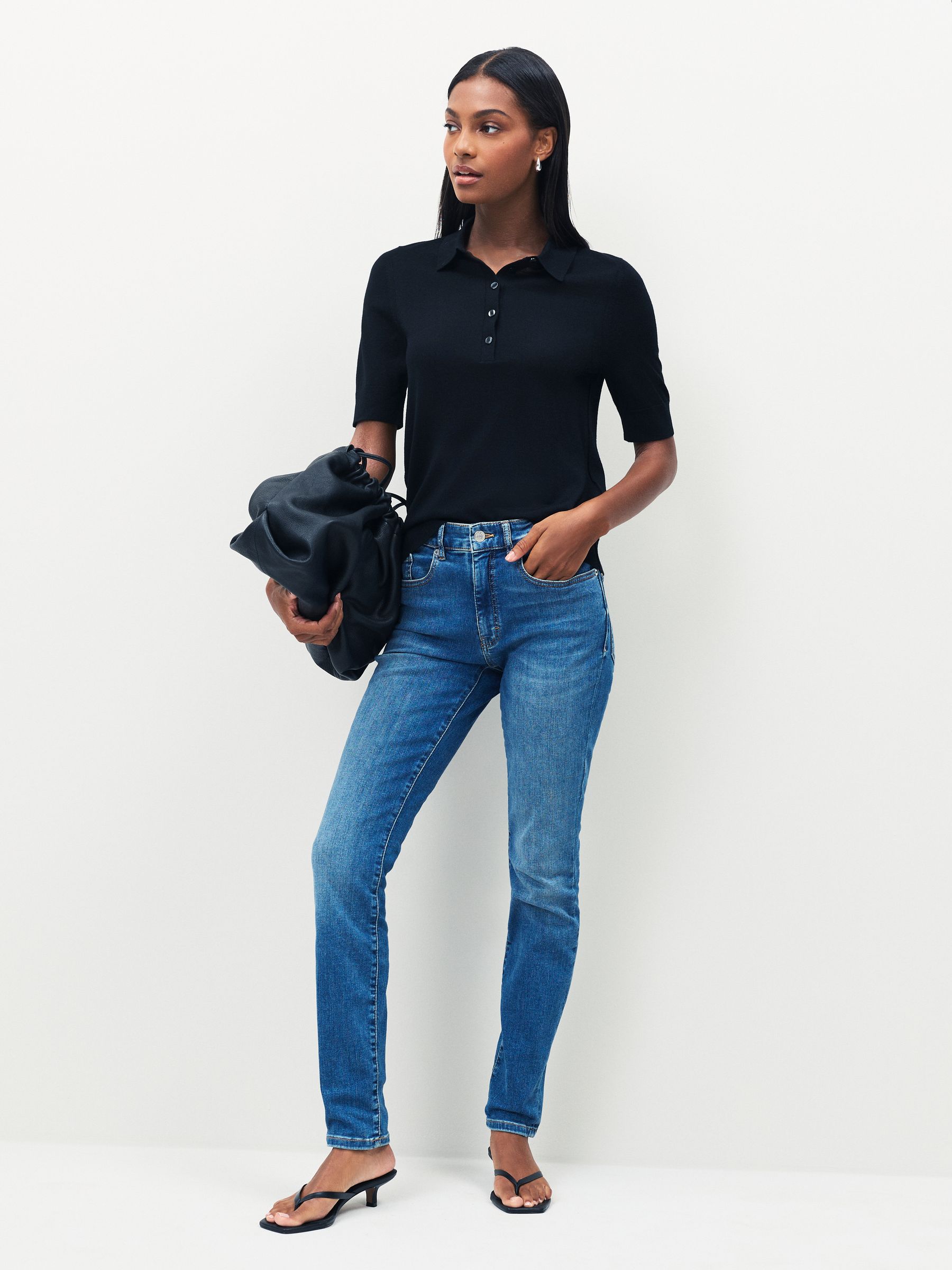Buy BOSS Black Fidenka Knit Polo Shirt from Next USA
