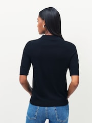 BOSS Black Fidenka Knit Polo Shirt - Image 3 of 4
