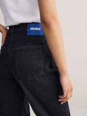 HUGO Black Elyah Straight Fit Denim Jeans - Image 5 of 7