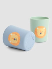 JoJo Maman Bébé Lion 2-Pack Silicone Cups - Image 4 of 5