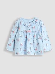JoJo Maman Bébé Lilac Fairy Character Appliqué Jersey Pyjamas - Image 2 of 6
