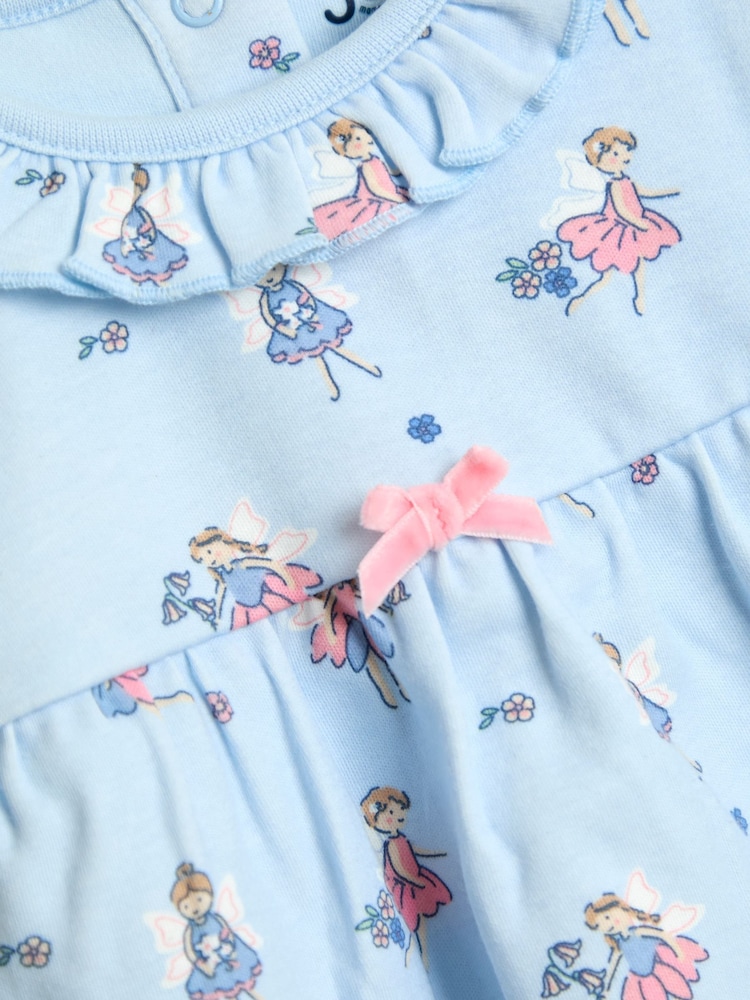 JoJo Maman Bébé Lilac Fairy Character Appliqué Jersey Pyjamas - Image 6 of 6 JoJo Maman Bébé Lilac Fairy Character Appliqué Jersey Pyjamas - Image 6 of 6