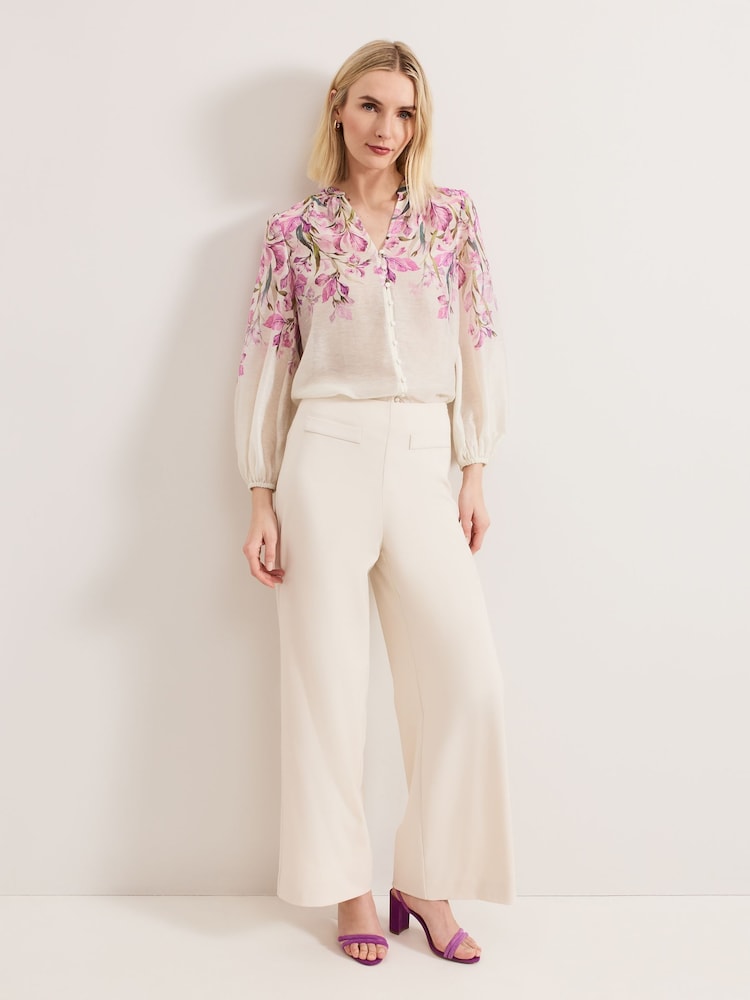 Phase Eight Gisela Floral Blouse - Image 3 of 6