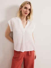 Phase Eight White Chrissy Blouse - Image 1 of 7