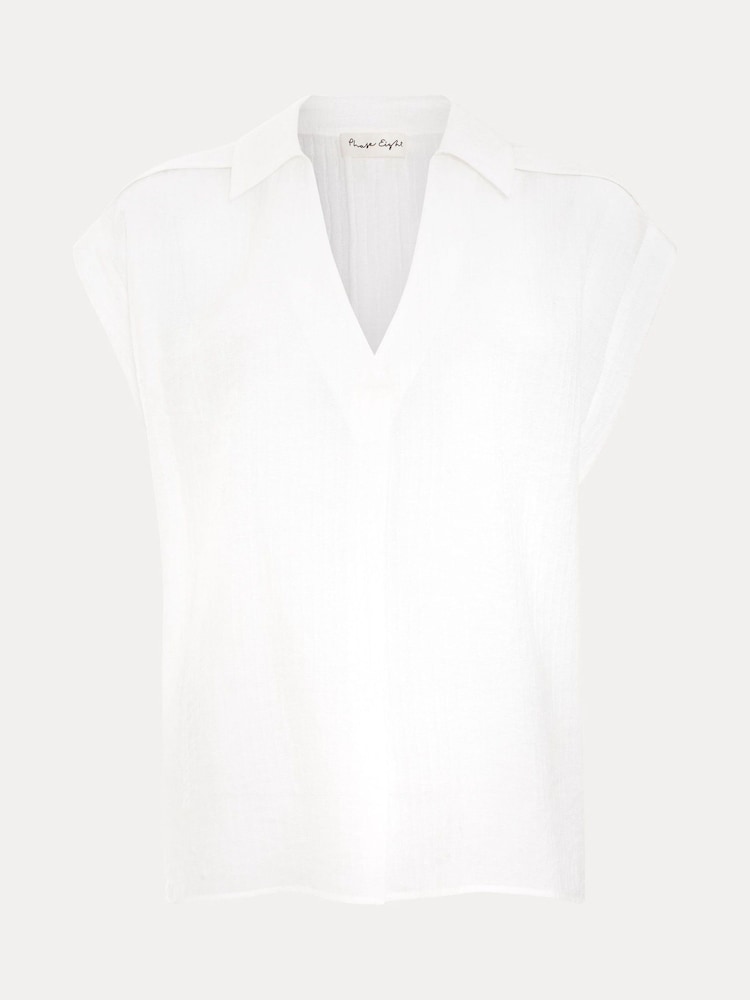 Phase Eight White Chrissy Blouse - Image 7 of 7