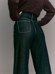 Rinse Blue Seam Front Straight Leg Jeans - Image 4 of 5