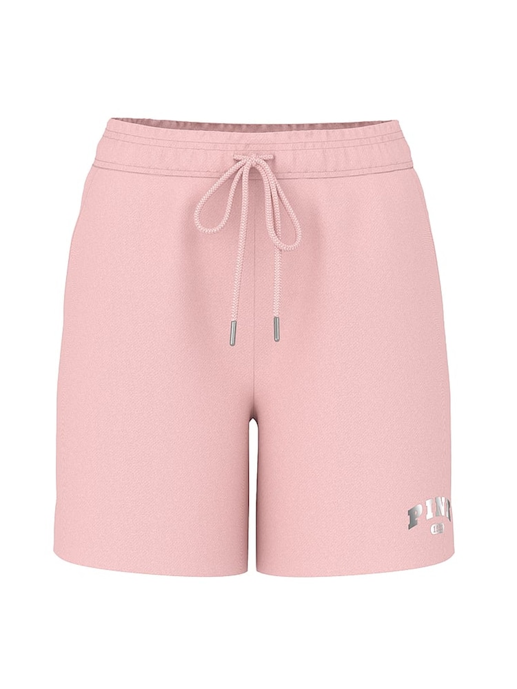 Victoria's Secret PINK Dollhouse Pink Fleece Shorts - Image 3 of 3