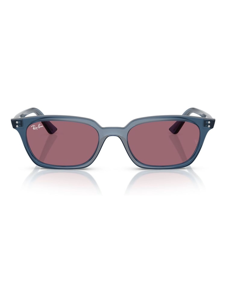 Ray Ban Blue Zaya Pillow Sunglasses - Image 1 of 6