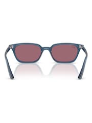 Ray Ban Blue Zaya Pillow Sunglasses - Image 5 of 6