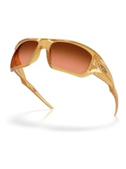 Oakley Yellow Masseter Rectangle Sunglasses - Image 6 of 8