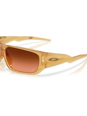 Oakley Yellow Masseter Rectangle Sunglasses - Image 7 of 8