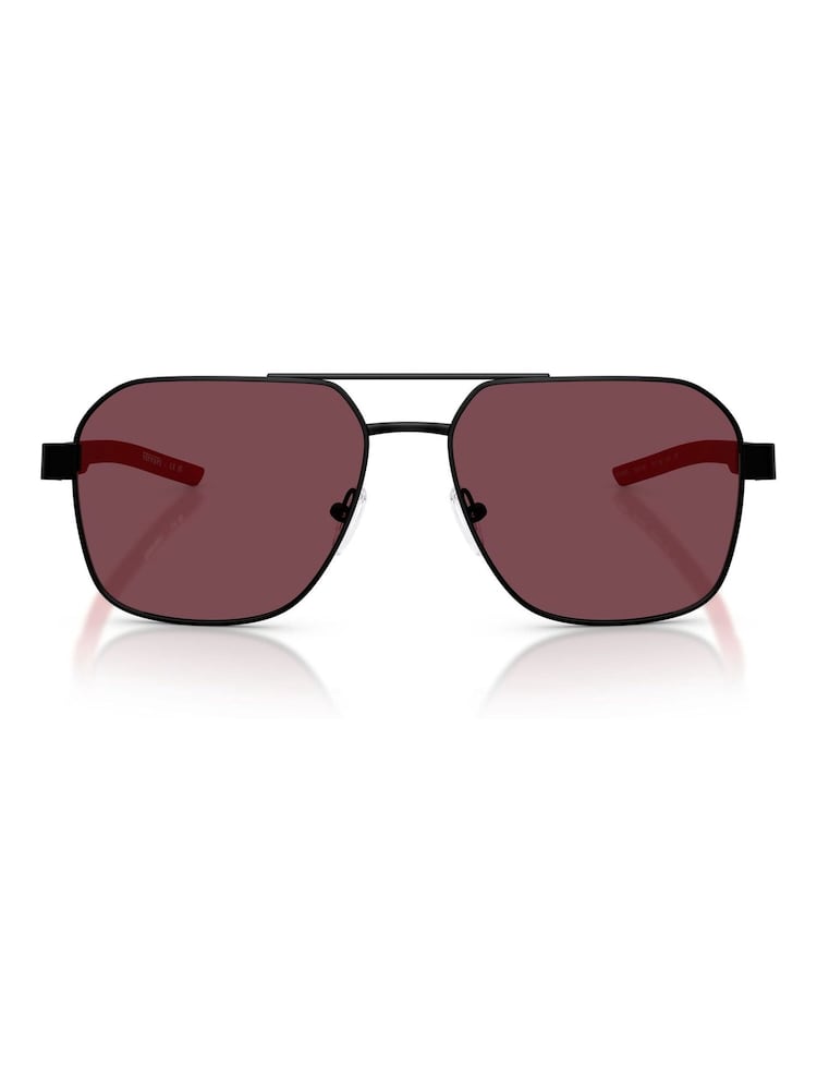 Ferrari Scuderia Square Black Sunglasses - Image 1 of 6