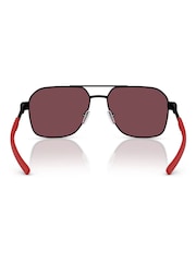 Ferrari Scuderia Square Black Sunglasses - Image 4 of 6