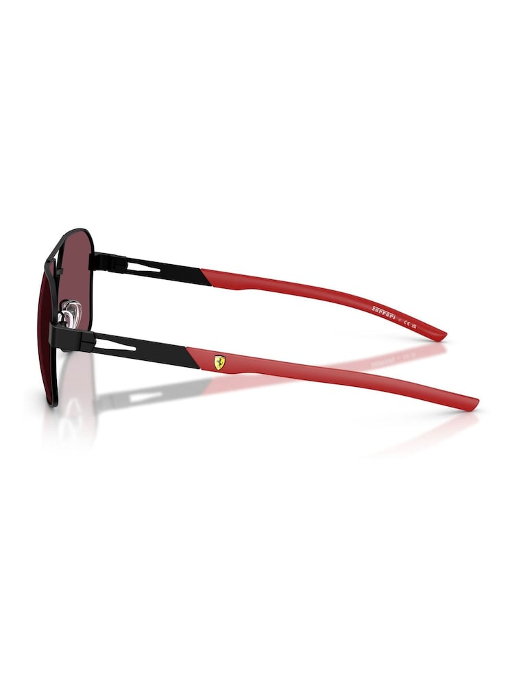 Ferrari Scuderia Square Black Sunglasses - Image 6 of 6
