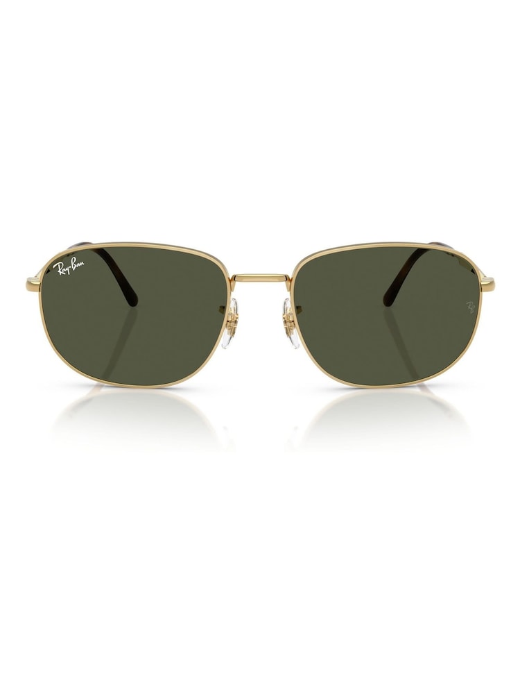 Ray Ban Gold Pillow Sunglasses - Image 1 of 6