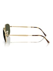 Ray Ban Gold Pillow Sunglasses - Image 2 of 6