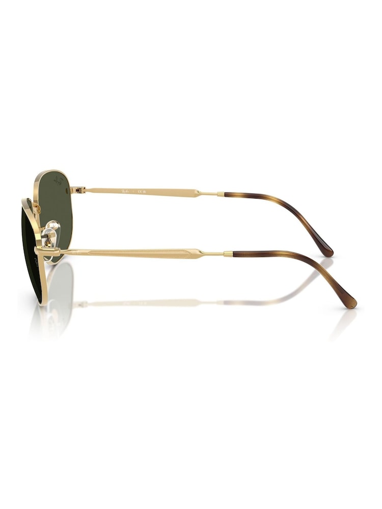 Ray Ban Gold Pillow Sunglasses - Image 2 of 6