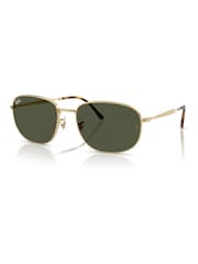Ray Ban Gold Pillow Sunglasses - Image 3 of 6