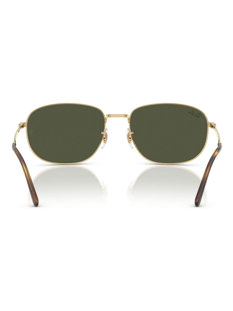 Ray Ban Gold Pillow Sunglasses - Image 5 of 6