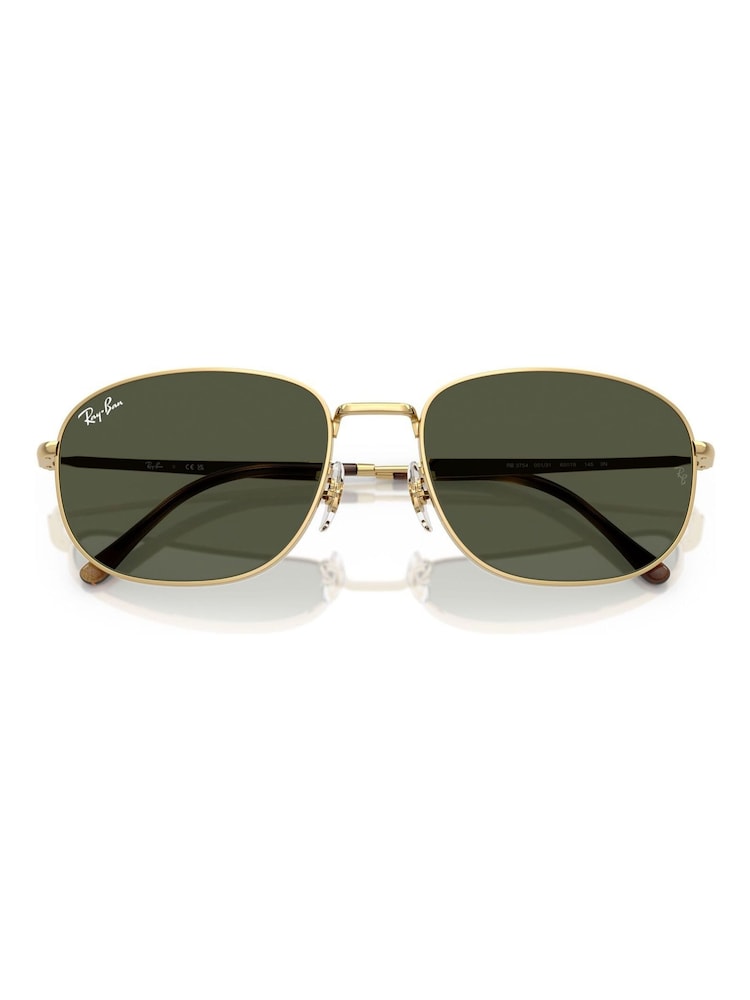 Ray Ban Gold Pillow Sunglasses - Image 6 of 6