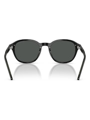 Emporio Armani Phantos Black Sunglasses - Image 4 of 5