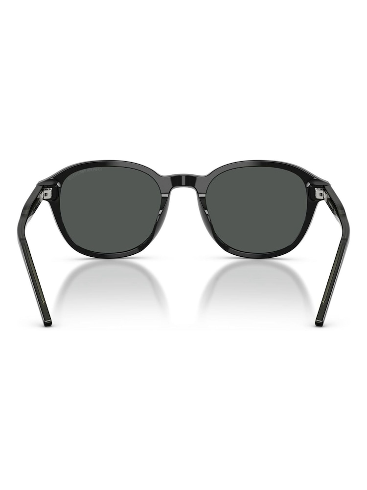 Emporio Armani Phantos Black Sunglasses - Image 4 of 5