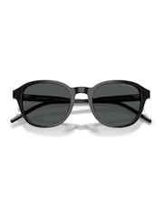 Emporio Armani Phantos Black Sunglasses - Image 5 of 5