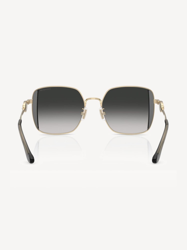 COACH Gold Square Sunglasses - Image 2 of 5