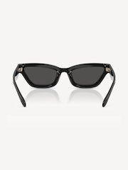 COACH Black Rectangle Sunglasses - Image 4 of 5